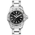 TAG Heuer TAG Heuer Aquaracer Professional 200 WBP1410.BA0622  WBP1410.BA0622 кварцевые женские часы черный циферблат, браслет нержавеющая сталь — вид спереди