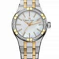 Maurice Lacroix Maurice Lacroix Aikon Quartz AI1106-PVPD2-170-1  AI1106-PVPD2-170-1 кварцевые женские часы перламутровый циферблат, браслет сталь c pvd покрытием — вид спереди