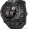 Garmin Garmin Instinct Solar Camo Graphite 010-02293-05  010-02293-05 электронные мужские часы   циферблат, браслет силикон — вид спереди