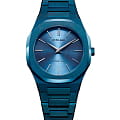 D1 Milano D1 Milano Ultra Thin UTBL33  UTBL33 кварцевые женские часы  синий циферблат, браслет нержавеющая сталь с pvd-покрытием — вид спереди