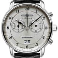 Zeppelin Zeppelin Fridrichshafen 85844 кварцевые мужские часы часы крупный план серебристый циферблата