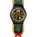 Swatch Swatch Gent Biosourced Standard SO28B115  SO28B115 кварцевые женские часы цветной циферблат, браслет кожаный — вид спереди