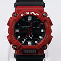 Casio Casio G-Shock GA-900-4A электронные мужские часы часы крупный план черный циферблата