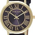 Anne Klein Anne Klein Leather 3836GPNV  - задняя крышка металл сталь корпуса, сша часы