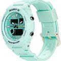 Casio Casio Baby-G G-Lide BAX-100-3A кварцевые женские часы часы, крупный план зеленый циферблат