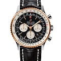 Breitling Breitling Navitimer B01 Chronograph 46 UB0127211B1P1  UB0127211B1P1 механические мужские часы  циферблат, браслет кожаный — вид спереди