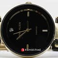 Anne Klein Anne Klein Diamond 1018BKBK женские часы черный циферблат на запястье