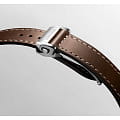 Longines L38214532 мужские часы застежка крупным планом