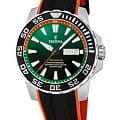 Festina Festina The Originals F20662/2  F20662/2 кварцевые мужские часы  зеленый циферблат, браслет каучук — вид спереди