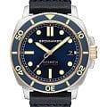 Spinnaker Spinnaker Hull Diver SP-5088-05  SP-5088-05 механические мужские часы  синий циферблат, браслет кожаный — вид спереди