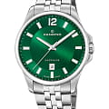 Candino Candino Gents Classic C4764/3  C4764/3 кварцевые мужские часы зеленый циферблат, браслет нержавеющая сталь — вид спереди