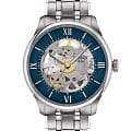 Tissot Tissot Chemin des Tourelles Squelette T139.836.11.048.00 Chemin des Tourelles T1398361104800 механические мужские часы серебристый циферблат, браслет нержавеющая сталь — вид спереди