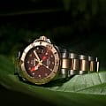 Jaguar Jaguar Couple Diver J871/6,  швейцария женские часы на браслете нержавеющая сталь с pvd-покрытием боковой вид