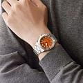 Citizen Citizen Eco-Drive BM7630-80Z кварцевые мужские часы часы, крупный план оранжевый циферблат