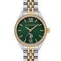 U.S. Polo Assn. U.S. Polo Assn. Stile USPA2085-07  USPA2085-07 кварцевые женские часы зеленый циферблат, браслет нержавеющая сталь с ip-покрытием — вид спереди