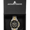 Jacques Lemans 1-2206L мужские часы застежка крупным планом