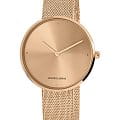 Jacques Lemans Jacques Lemans La Passion 1-2056N  1-2056N кварцевые женские часы золотой циферблат, браслет сталь c pvd покрытием — вид спереди