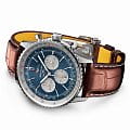 Breitling Breitling Navitimer B01 Chronograph 46 AB0137211C1P1 мужские часы синий циферблат на запястье
