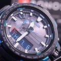 Casio Casio Pro Trek PRW-6100Y-1A, pro trek япония мужские часы на браслете карбон + полимер боковой вид