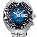 Orient Orient Revival RA-AA0E03L  RA-AA0E03L механические мужские часы синий циферблат, браслет нержавеющая сталь — вид спереди