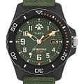 Timex Timex Expedition North TW2V40400  TW2V40400 кварцевые мужские часы зеленый циферблат, браслет тканевый — вид спереди