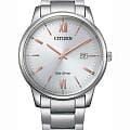Citizen Citizen Eco-Drive BM6978-77A  BM6978-77A кварцевые мужские часы серебристый циферблат, браслет нержавеющая сталь — вид спереди