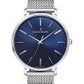 Jacques Philippe Jacques Philippe Base JPQGS071236N  JPQGS071236N кварцевые мужские часы  синий циферблат, браслет нержавеющая сталь — вид спереди