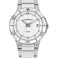 Jacques Lemans Jacques Lemans High Tech Ceramic 1-2164B  1-2164B кварцевые мужские часы  белый циферблат, браслет сталь + керамические вставки — вид спереди