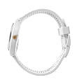 Swatch SO28W106 наручные женские часы застежка крупным планом