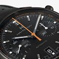 Оригинальные часы Hamilton Hamilton American Classic Intra-matic Autochrono Full Black H38446732 механические калибр механизма h-31 общий вид