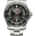 Victorinox Victorinox 241705  241705 механические мужские часы серый циферблат, браслет нержавеющая сталь — вид спереди