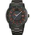Orient Orient ER02006A (FER02006A)  FER02006A механические мужские часы черный циферблат, браслет  — вид спереди