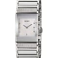 Rado Rado Integral R20746909  R20746909 кварцевые женские часы белый циферблат, браслет сталь + керамические вставки — вид спереди