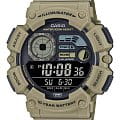 Casio Casio Collection WS-1500H-5BV  WS-1500H-5BV кварцевые мужские часы  циферблат, браслет пластик — вид спереди