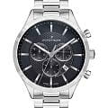 Jacques Philippe Jacques Philippe Gallant JPQGC031316N  JPQGC031316N кварцевые мужские часы  черный циферблат, браслет нержавеющая сталь — вид спереди