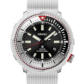 Seiko Seiko Prospex SNE545P1  SNE545P1 кварцевые мужские часы черный циферблат, браслет силикон — вид спереди