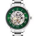 Pierre Lannier Pierre Lannier Automatic 317B171  317B171 механические мужские часы зеленый циферблат, браслет нержавеющая сталь — вид спереди
