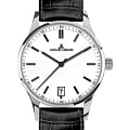 Jacques Lemans Jacques Lemans 1-2027B  1-2027B кварцевые женские часы белый циферблат, браслет кожаный — вид спереди