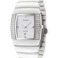 Rado Rado Sintra R13632709  R13632709 кварцевые женские часы белый циферблат, браслет керамика — вид спереди