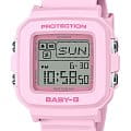 Casio Casio Baby-G BGD-10-4DR (BGD-10-4)   BGD-10-4DR электронные женские часы  циферблат, браслет пластик — вид спереди