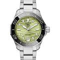 TAG Heuer TAG Heuer Aquaracer Professional 300 Date WBP231L.BA0618  WBP231L.BA0618 механические женские часы зеленый циферблат, браслет нержавеющая сталь — вид спереди