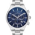 Jacques Philippe Jacques Philippe Gallant JPQGC031336  JPQGC031336 кварцевые мужские часы синий циферблат, браслет нержавеющая сталь — вид спереди