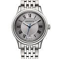 Aerowatch Aerowatch Les Grandes Classiques 24962 AA01 M  24962 AA01 M кварцевые мужские часы  серебристый циферблат, браслет нержавеющая сталь — вид спереди