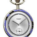 Tissot Tissot Lepine Diamonds T82.9.453.34  T82945334 механические мужские часы  серебристый циферблат, браслет латунь — вид спереди