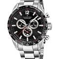 Candino Candino Gents Sport C4757/D  C4757/D кварцевые мужские часы  черный циферблат, браслет нержавеющая сталь — вид спереди