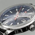 Swiss Military by Chrono Swiss Military by Chrono SM34094.07  швейцарские мужские часы на браслете кожаный боковой вид