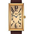 Tissot Tissot Heritage Banana Centenary Edition T117.509.36.022.00  T1175093602200 кварцевые мужские часы желтый циферблат, браслет кожаный — вид спереди