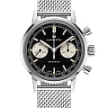 Hamilton Hamilton American Classic Intra-Matic Chronograph H H38429130  H38429130 механические мужские часы черный циферблат, браслет нержавеющая сталь — вид спереди