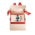 Omega Omega De Ville Prestige 434.13.28.60.53.002  , de ville швейцария женские часы на браслете кожаный боковой вид