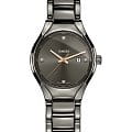 Rado Rado True R27060712  R27060712 кварцевые женские часы серый циферблат, браслет плазменная керамика — вид спереди